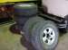 5 ROUES COMPLETES OCCASIONS (PNEUS + JANTES) POUR TOYOTA HDJ/HZJ100/105/78/79