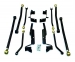 KIT TIRANTS LONGS TERAFLEX +7,5-15CM ELITE LCG (AVEC SYSTEME DE FIXATION) POUR JEEP WRANGLER  JK