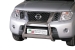 PROTECTION AVANT TUBULAIRE 63MM INOX HOMOLOGUEE CE POUR NISSAN NAVARA D40 A PARTIR DE 2010 (SAUF V6)