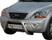 PROTECTION AVANT TUBULAIRE 76MM INOX HOMOLOGUEE CE POUR KIA SORENTO DE 2006 A 2009