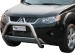 PROTECTION AVANT TUBULAIRE 76MM INOX HOMOLOGUEE CE POUR MITSUBISHI OUTLANDER DE 2007 A 2009