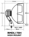 PHARES LIGHTFORCE DIAMETRE 170 MM