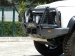 PARE CHOC AVANT AFN AVEC PARE BUFFLE SUPPORT DE TREUIL POUR LAND ROVER  DEFENDER