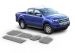 BLINDAGE ALUMINIUM 4MM RIVAL POUR FORD RANGER A PARTIR DE 2016 (EURO 6) - KIT COMPLET 5 BLINDAGES