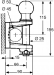 CHAPE MIXTE DE REMORQUAGE ENTRAXE 83X56MM