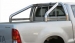 ROLL BAR INOX DOUBLE TUBES Ø 76 MM POUR TOYOTA HILUX VIGO