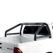 ROLL BAR NOIR DOUBLE TUBE Ø 76MM POUR TOYOTA HILUX REVO A PARTIR DE 2016