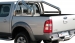 ROLL BAR INOX DOUBLE TUBES Ø 76 MM POUR FORD RANGER DE 2007 A 2011