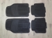 TAPIS DE SOL CAOUTCHOUC UNIVERSEL ET DECOUPABLE - JEU DE 4 PIECES