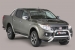 PROTECTION AVANT TUBULAIRE 76MM INOX HOMOLOGUEE CE POUR FIAT FULLBACK A PARTIR DE 2016