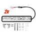 KIT 2 BARRES LED OSRAM AVEC KIT DE MONTAGE POUR FORD RANGER DE 2012 A 2016