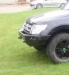 PARE CHOC AVANT DE REMPLACEMENT F4X4 POUR MITSUBISHI PAJERO IV DE 2006 A 2015
