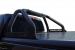 TONNEAU COVER EN ALUMINIUM NOIR DOUBLE CABINE POUR ISUZU D-MAX A PARTIR DE 2012