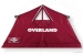 TENTE DE TOIT OVERLAND BORDEAUX SMALL (montage standard)