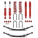 KIT DE SUSPENSION PEDDERS REHAUSSE  +40MM TARAGE CONFORT POUR NISSAN NAVARA D40