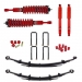 KIT DE SUSPENSION PEDDERS REHAUSSE  +30/40MM TARAGE EXTRA HEAVY DUTY POUR TOYOTA HILUX REVO EZIFIT