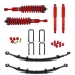 KIT DE SUSPENSION PEDDERS REHAUSSE  +40MM TARAGE EXTRA HEAVY DUTY POUR ISUZU DMAX A PARTIR DE 2012 EZIFIT