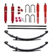 KIT DE SUSPENSION PEDDERS REHAUSSE +45MM TARAGE CONFORT POUR TOYOTA HILUX 1997-2005