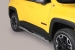 MARCHE PIEDS INOX OVALE DESIGN POUR JEEP RENEGADE 2014+ TRAILHAWK INCLUS