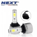 AMPOULES HB3 9005 LED VENTILEES COMPACTES 75W BLANC NEXT-TECH