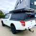 HARDTOP ALU CAB EXPLORER 3 POUR MITSUBISHI L200 TRITON EXTRA CABINE A PARTIR DE 2016 - ALUMINIUM STRIE NOIR