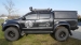 HARDTOP ALU CAB ADVENTURE 3 POUR NISSAN NAVARA D40 DE 2005 A 2015 DOUBLE CABINE - ALUMINIUM STRIE NOIR