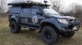 HARDTOP ALU CAB ADVENTURE 3 POUR NISSAN NAVARA D40 DE 2005 A 2015 DOUBLE CABINE - ALUMINIUM STRIE NOIR