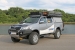 HARDTOP ALU CAB ADVENTURE 3 POUR NISSAN NAVARA D40 DE 2005 A 2015 DOUBLE CABINE - ALUMINIUM LISSE GRIS