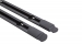 KIT 2 BARRES DE TOIT VORTEX NOIRES 1375 MM ET PIEDS RHINO RACK POUR FORD RANGER A PARTIR DE 2012 DOUBLE CABINE