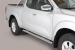 MARCHE PIEDS INOX OVALE POUR NISSAN NAVARA D23 NP300 EXTRA CABINE A PARTIR DE 2016