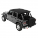 BACHE SOFTTOP TREKTOP NX BLACK TWILL COMPLETE POUR JEEP WRANGLER JL 4 PORTES