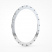 RING WR9 EN ALUMINIUM BRUT POUR JANTE 17" ASP ALLOYS SERIE 1450