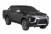 PROTECTION AVANT TUBULAIRE 76MM INOX NOIR HOMOLOGUEE CE POUR MITSUBISHI L200 A PARTIR DE 2019