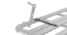 RENFORT POUR SUPPORT DE FIXATION LATERAL POUR PLAQUES A SABLE MAXTRAX SUR GALERIE DE TOIT PIONEER RHINO RACK