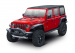 PARE CHOCS AVANT RIVAL EN ALUMINIUM POUR JEEP WRANGLER JK ET JL AVEC FEUX LED