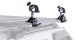 JEU DE SUPPORTS POUR PELLE ET CRIC HILIFT SUR GALERIE RHINO RACK