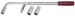 CLEF DE DEMONTAGE TELESCOPIQUE POUR ROUE AVEC DOUILLES 17/19 / 21/22 MM