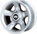 JANTE ALUMINIUM SERIE 187 PAINTED 7 X 15 ENTRAXE 6X139.7
