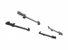 Volkswagen T5/T6 Caravelle/Transporter Foot Rails - by Front Runner