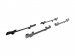 Volkswagen T5/T6 Caravelle/Transporter LWB Foot Rails - by Front Runner