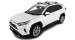 KIT 2 BARRES DE TOIT VORTEX NOIRES 1260 MM ET PIEDS RHINO RACK POUR TOYOTA RAV4 V A PARTIR DE 2019