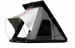 TENTE DE TOIT ALU CAB EXPEDITION 3 NOIRE AVEC EXTENSION ECHELLE ET AILES DE PROTECTION PLUIE - MODELE OCCASION
