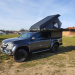 CANOPY CAMPER ALU-CAB VERSION AC20 COMFORT NOIR POUR MERCEDES CLASSE X / RENAULT ALASKAN ET NISSAN NAVARA D23 NP300 DOUBLE CABINE A PARTIR DE 2016 (KIT DE MONTAGE INCLUS)