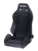 SIEGE RECARO SPEED VELOURS NOIR / COUTURES ARGENT