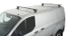 KIT 2 BARRES DE TOIT VORTEX NOIRES 1500 MM POUR FORD TRANSIT CUSTOM A PARTIR DE 2014 (AVEC PIEDS RLTPFTC)