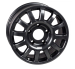 JANTE ALUMINIUM BRAID FULLRACE NOIRE 7 X 16 ENTRAXE 6 X 130 DEPORT 45 POUR MERCEDES SPRINTER