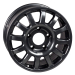 JANTE ALUMINIUM BRAID FULLRACE GRISE ANTHRACITE 7 X 16 ENTRAXE 6 X 139,7 DEPORT -25 POUR TOYOTA HDJ / FZJ / FJ / HZJ 80