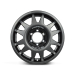 JANTE ALUMINIUM RENFORCE RAID EVO CORSE DAKAR ZERO 8x17" ET 20 GRIS ANTHRACITE POUR TOYOTA HILUX VIGO/REVO ET J120/150