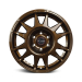 JANTE ALUMINIUM RENFORCE RAID EVO CORSE DAKAR ZERO 8.5x18" ET 0 BRONZE BRILLANT POUR TOYOTA HILUX VIGO/REVO ET J120/150