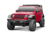 PARE CHOCS AVANT LARGE MODULABLE RIVAL EN ACIER POUR JEEP WRANGLER JK ET JL SANS FEUX LED